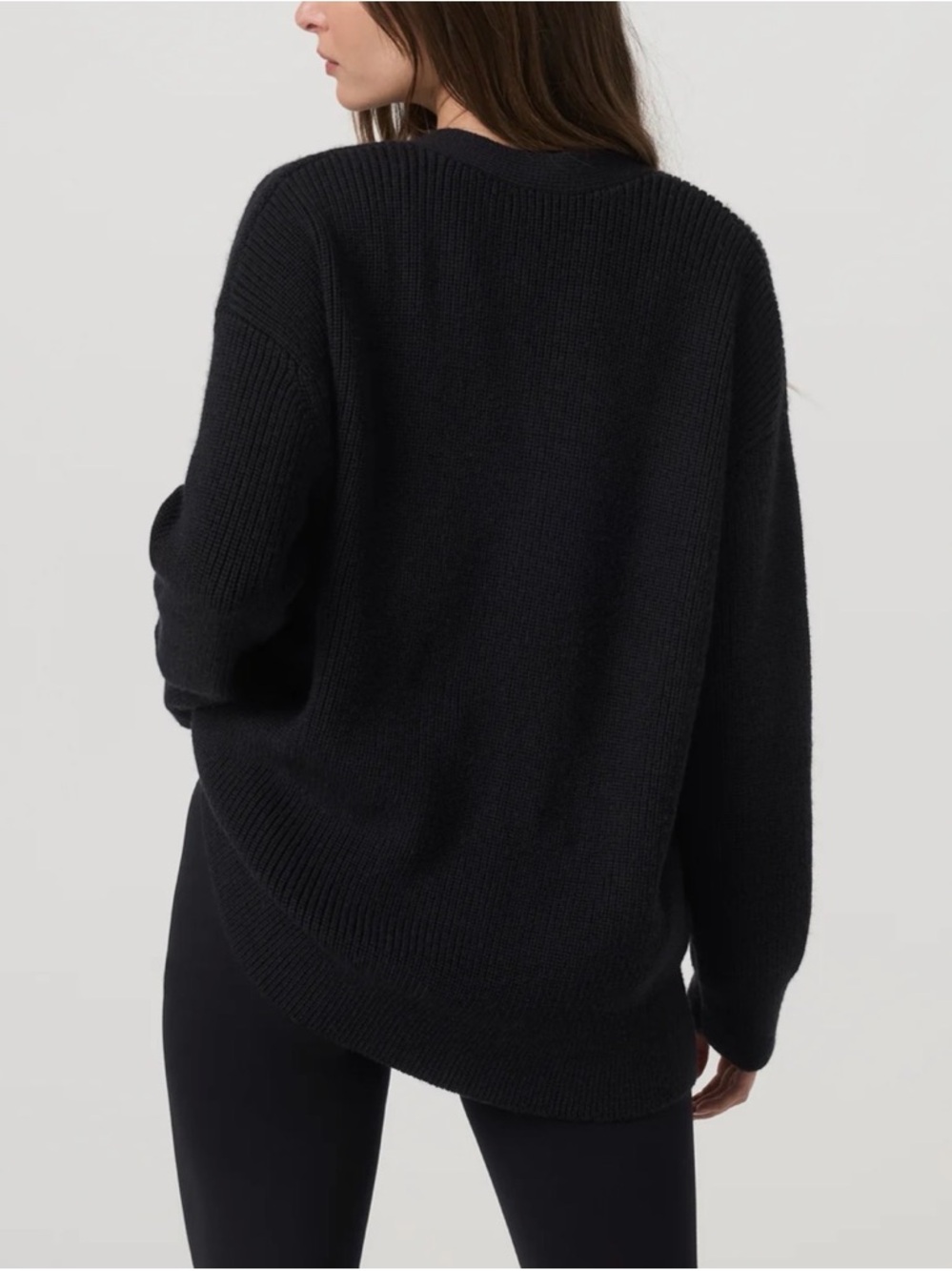 Vuori Alps Boyfriend Cardigan Black Sz. Small - Picture 8 of 17